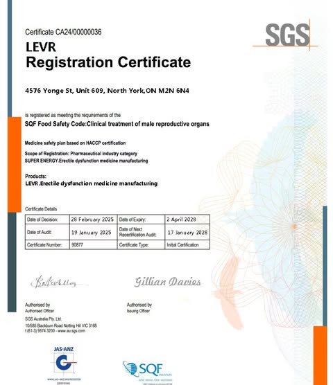SGS Certification